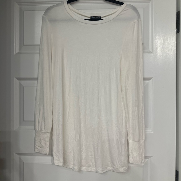 UNIVERSAL STANDARD Foundation Long Sleeve Crew Neck Tee Size Small 14 - 16 - Picture 8 of 10